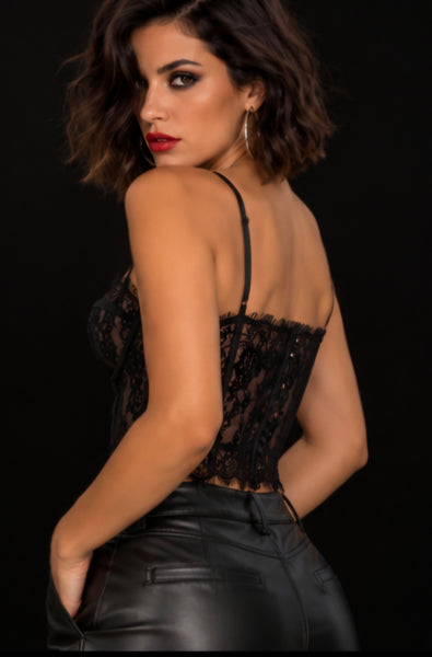 Corset Temptation negro