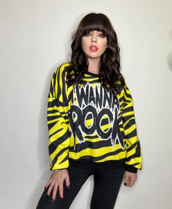 Sudadera I'wanna Rock