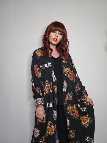 Vestido camisero wild