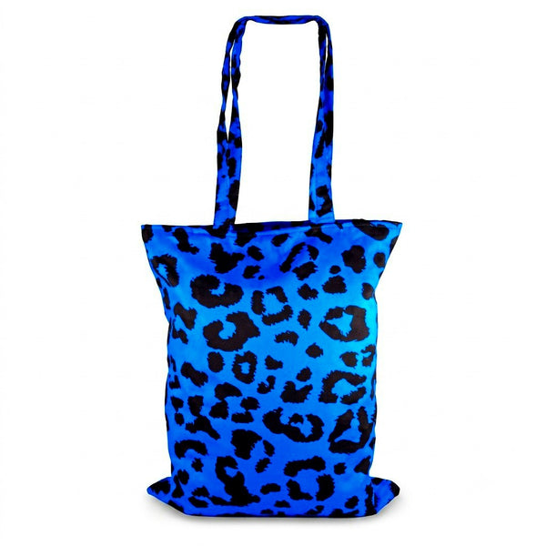 Tote bag leopardo azul