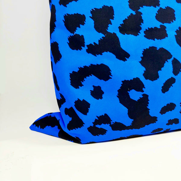 Tote bag leopardo azul