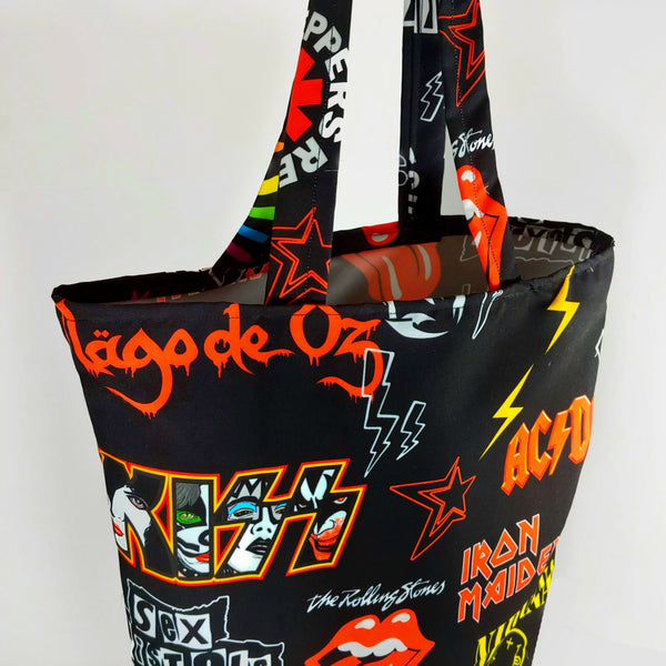 Tote bag Rock