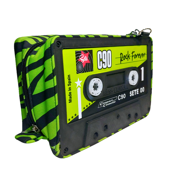 Bolso bandolera cassete Rock Forever
