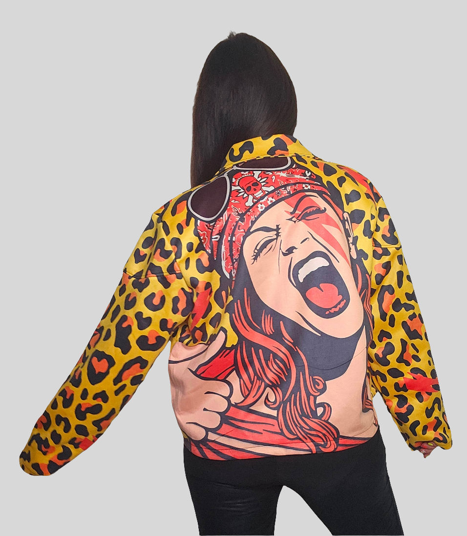 Chaqueta antelina girl