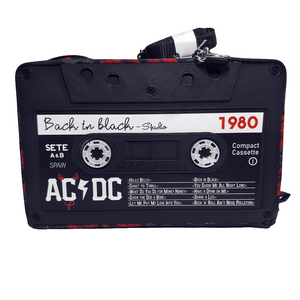 Reserva Bolso bandolera cassete ACDC (tiempo de envío 10 días)