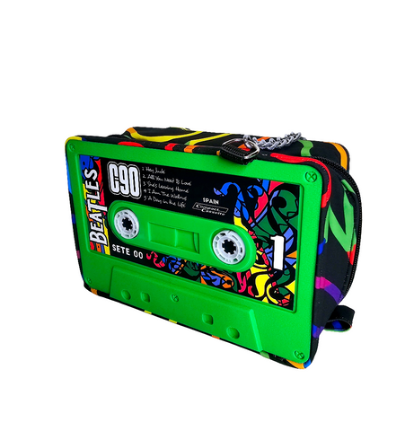 Bolso bandolera cassete Beatles