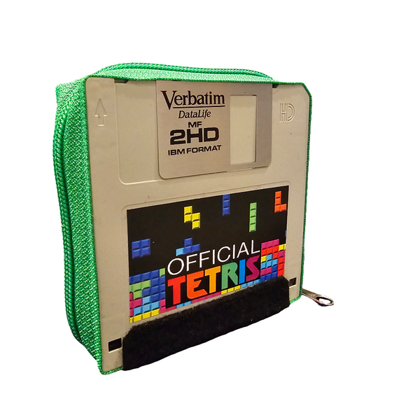 Monedero disquete tetris