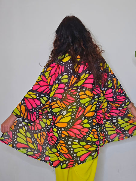 Kimono gasa mariposa