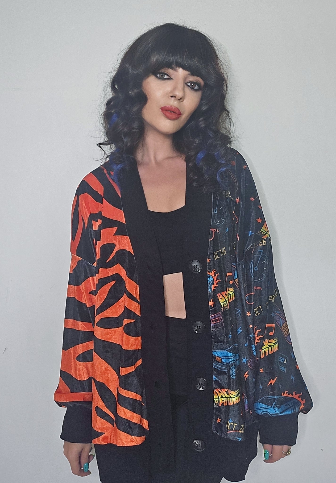 Chaqueta terciopelo regreso al futuro