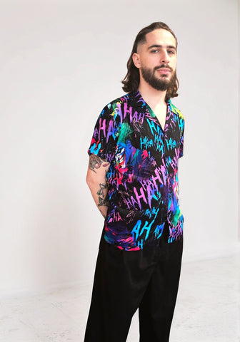 Camisa hawaiana joker