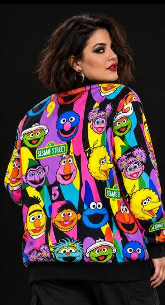 Bomber unisex Barrio Sésamo