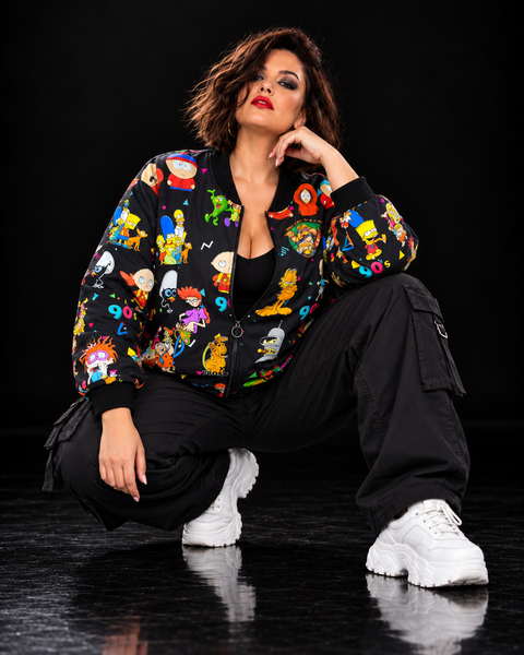 Bomber unisex 90's