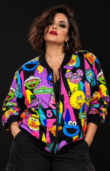 Bomber unisex Barrio Sésamo
