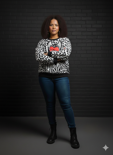 Sudadera polar Rock Music