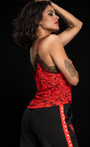 Blusa lencera Rock