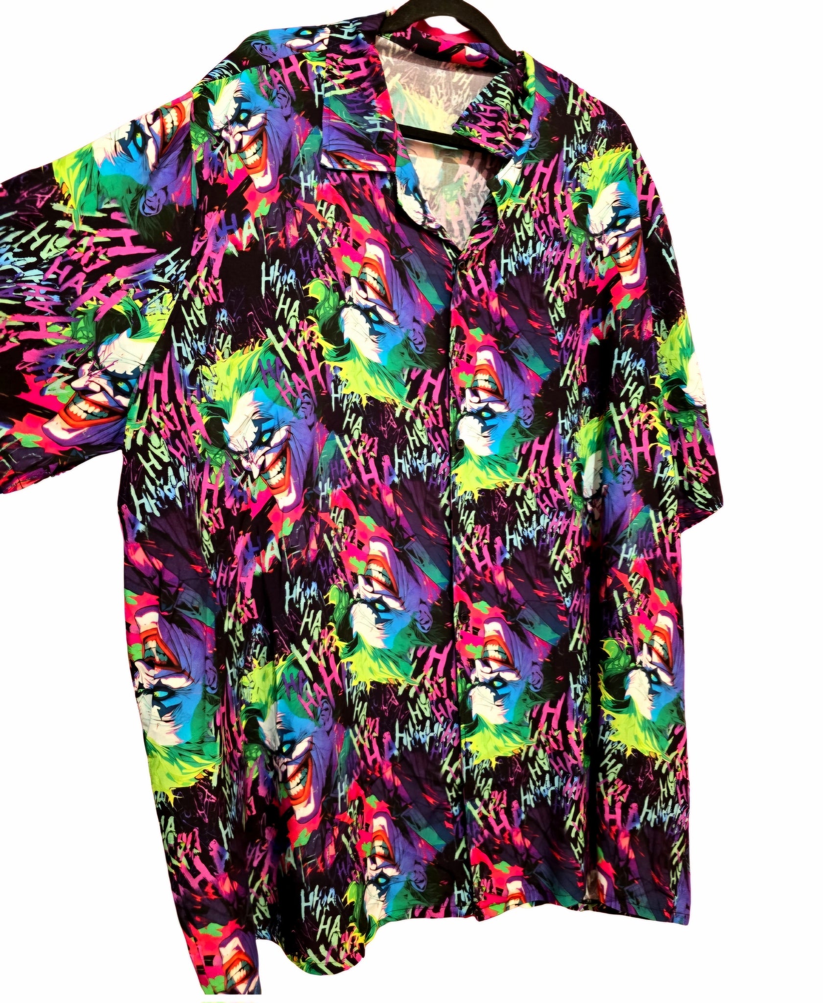 Camisa hawaiana joker talla grande