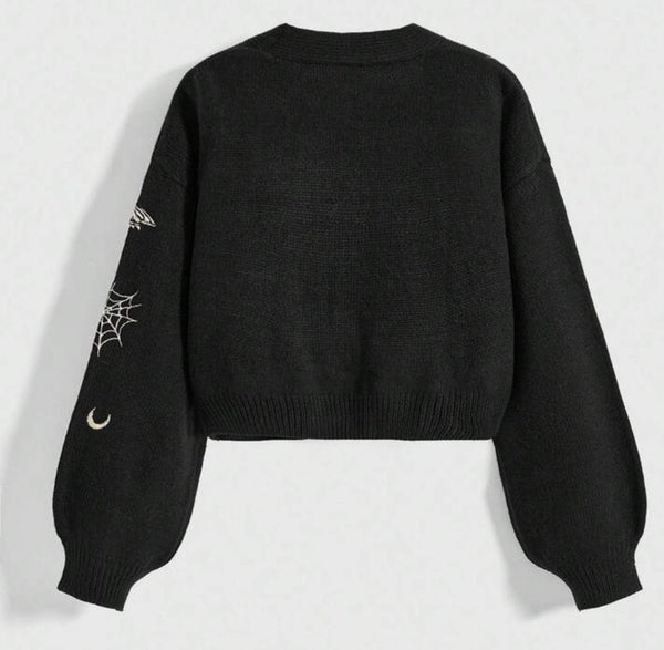 Cardigan corto corazón