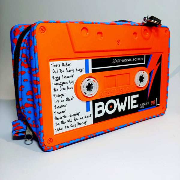 Bolso bandolera cassete Bowie