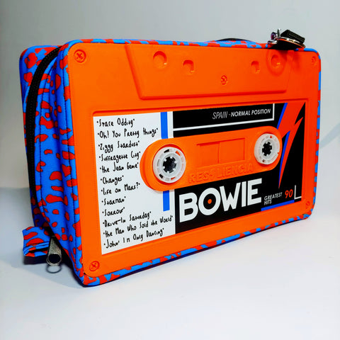 Bolso bandolera cassete Bowie