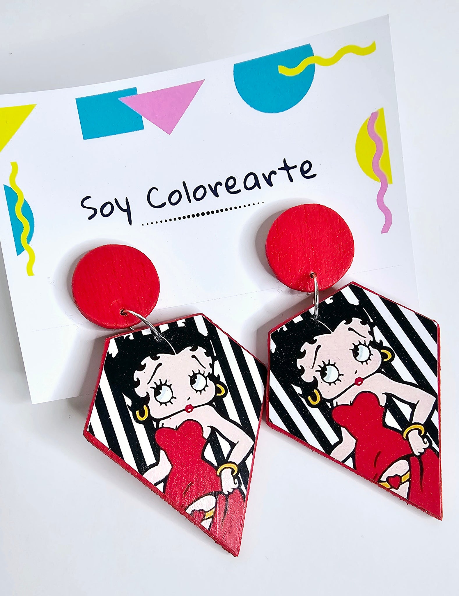 Pendientes Betty boop