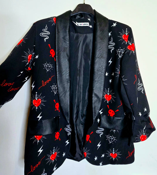 Americana corazón sagrado ( talla 36 a 42)