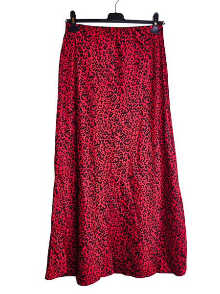 Falda roja leopardo (36/40)