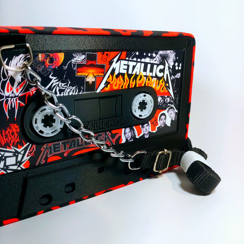 Bolso cassete Metallica