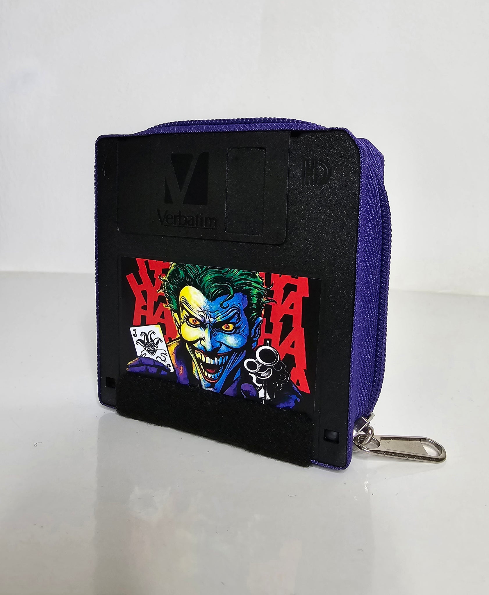Monedero disquete Joker