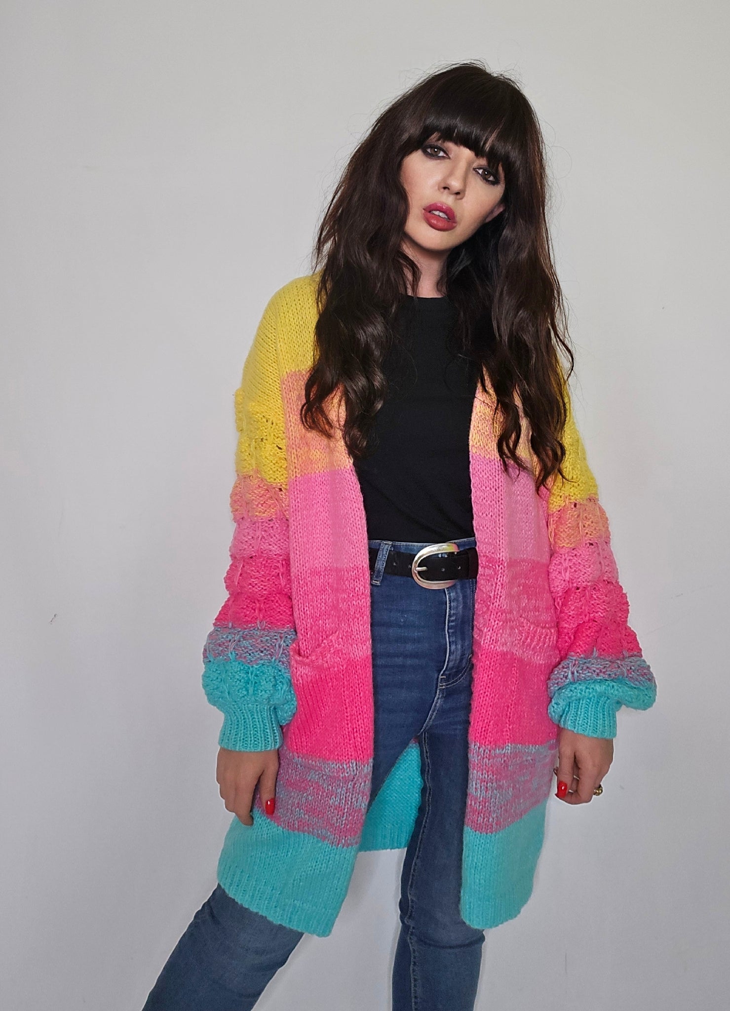 Chaqueta punto colores