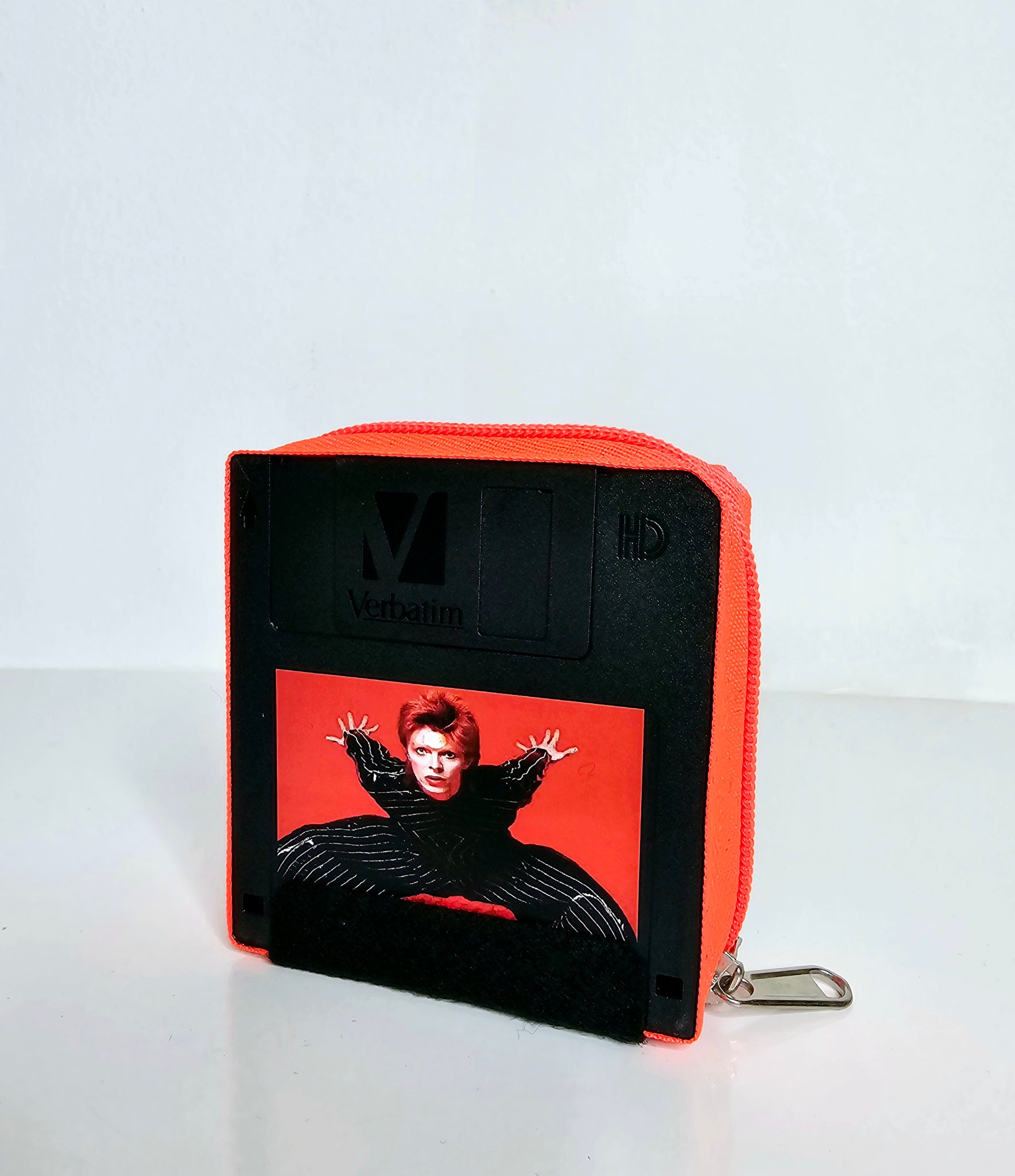 Monedero disquete Bowie
