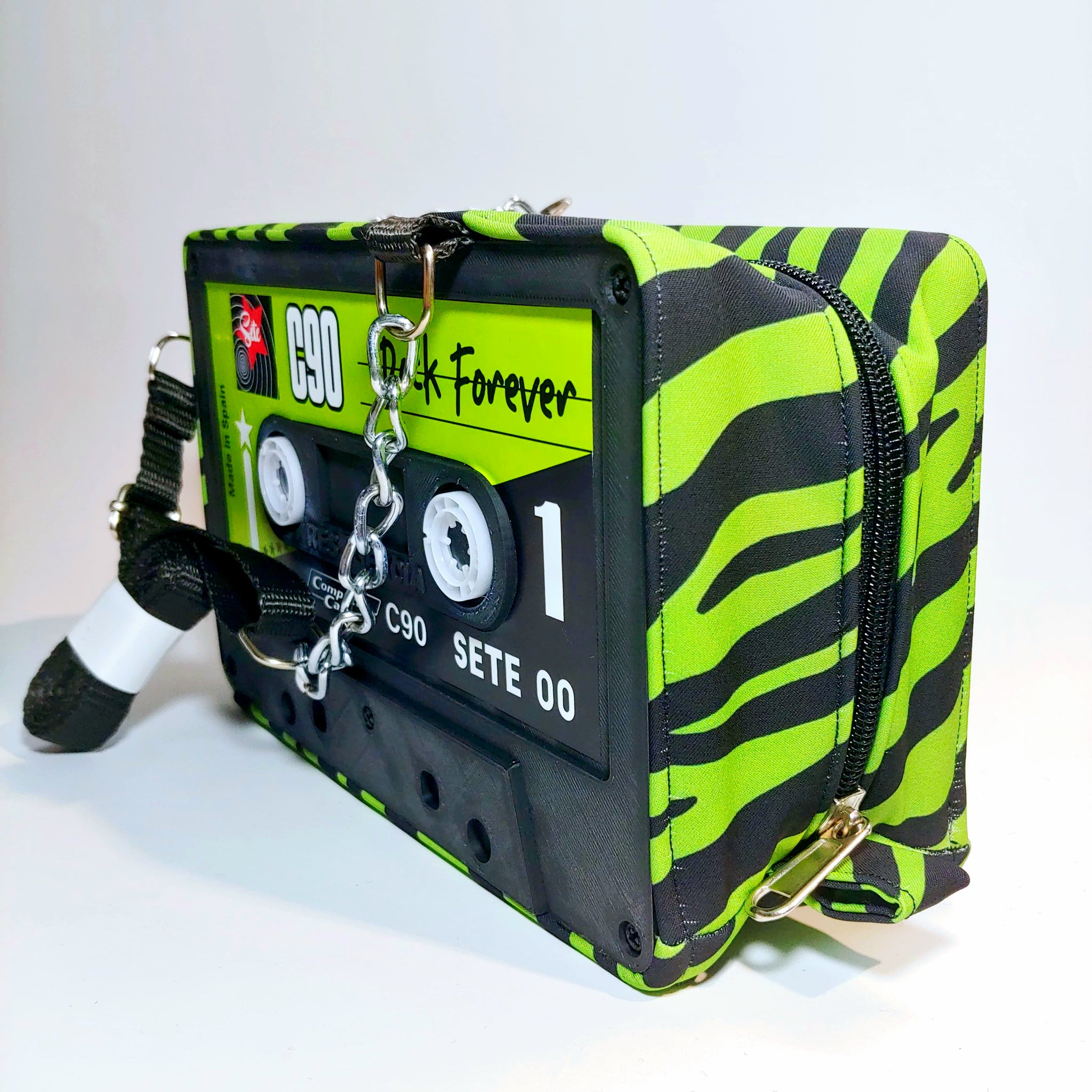 Bolso bandolera cassete Rock Forever