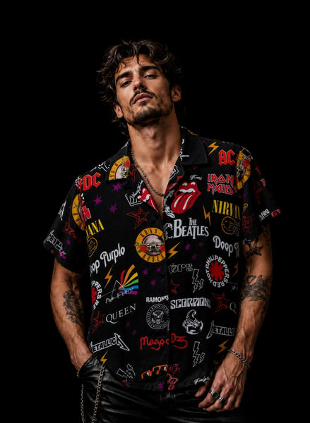 Camisa unisex Rock