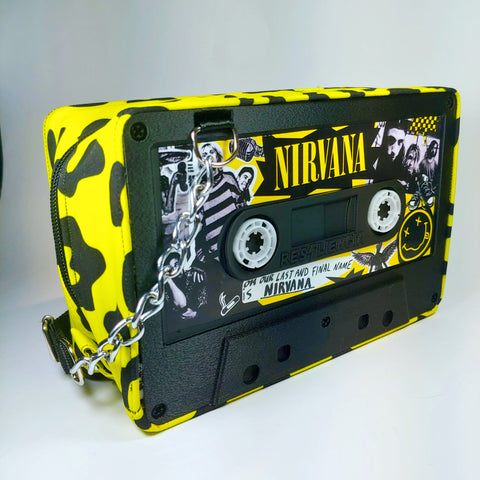 Bolso cassete Nirvana