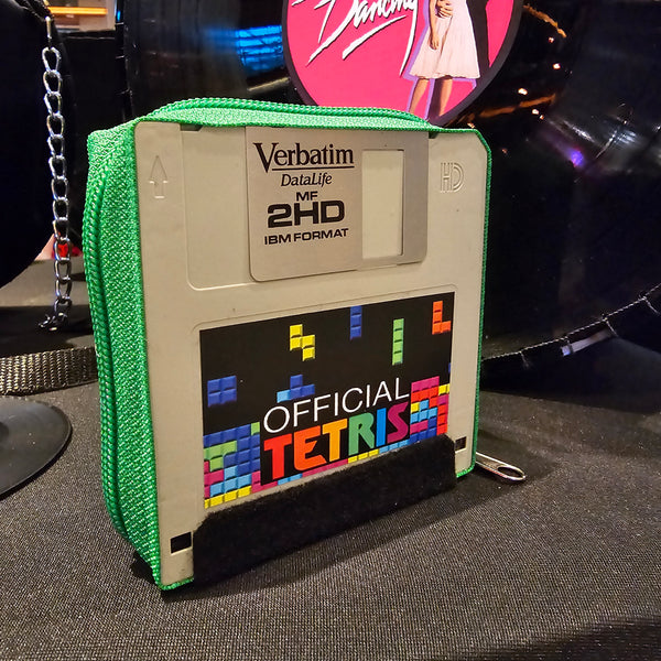 Monedero disquete tetris