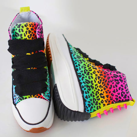 Zapatillas full colour flúor