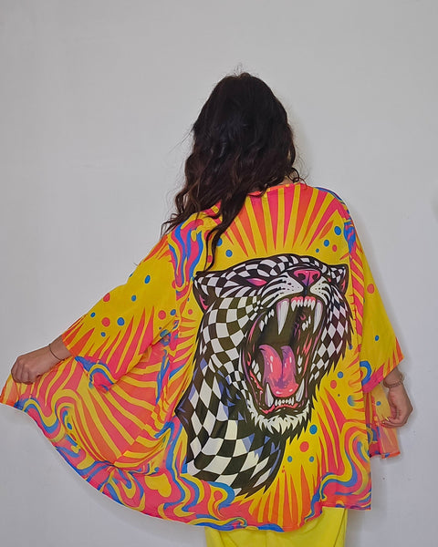 Kimono gasa electric Animal