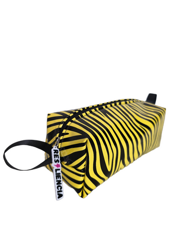 Neceser cebra amarillo Resiliencia