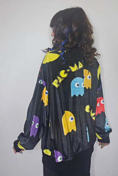 Chaqueta terciopelo pacman