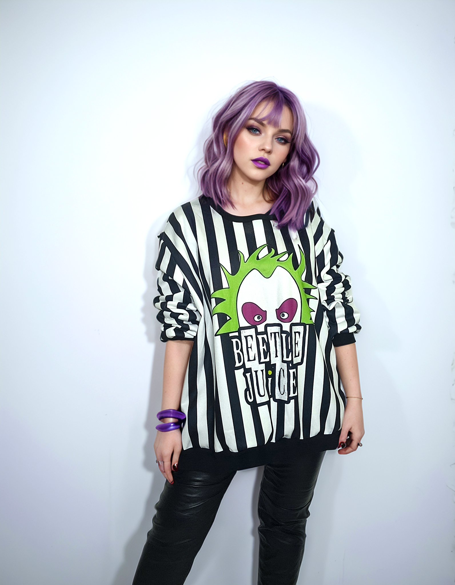 Sudadera unisex Beetlejuice (talla grande)