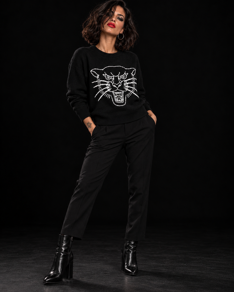Jersey tigre oversize